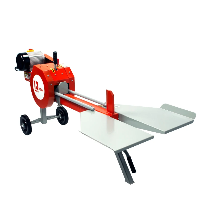 China Hydraulic Wood Mini Splitting Machine Light-Duty Electric Wood Splitting Tool Durable Wood Splitting Machine 13T Price