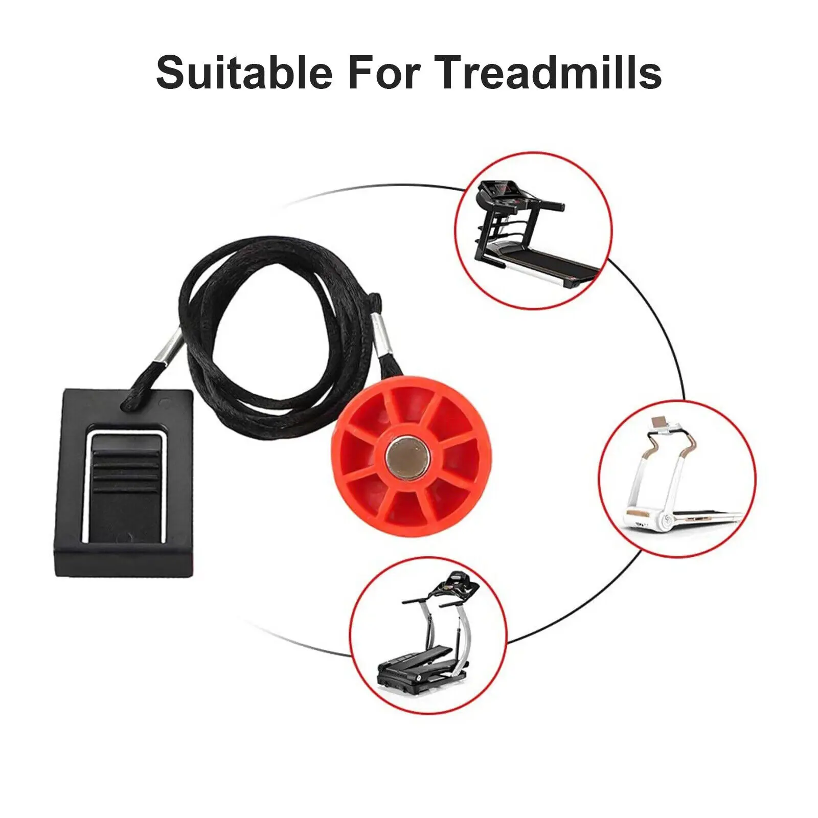 Treadmill Safety Key Universal Running Magnet Security Lock for ProForm Horizon new 2024