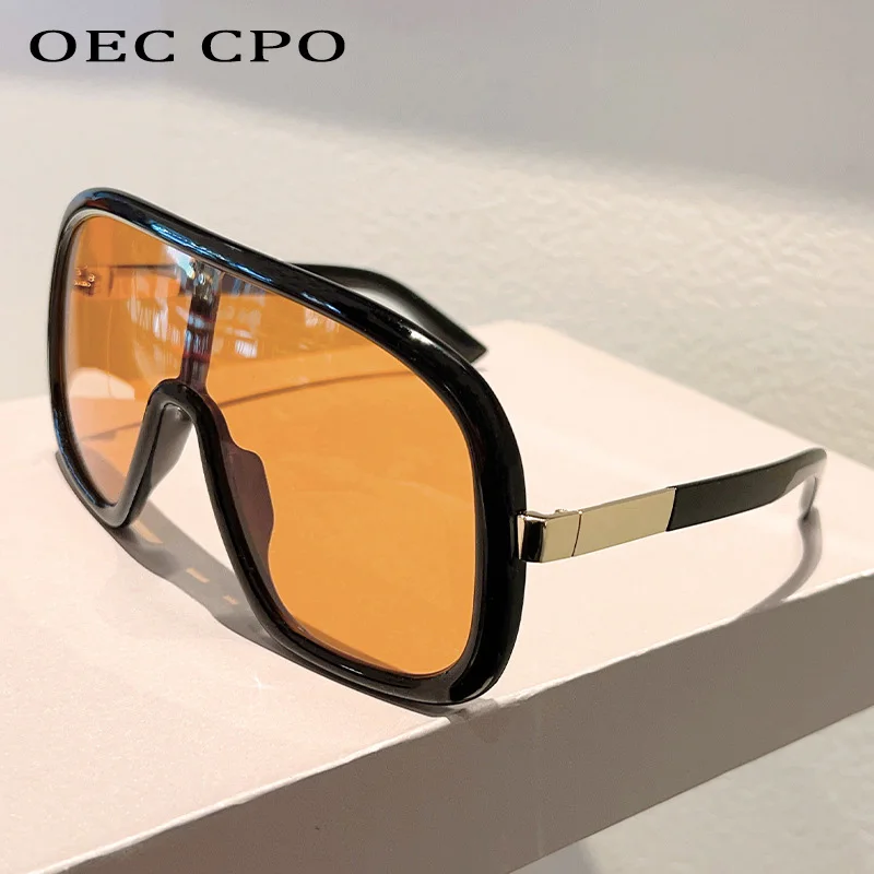 Oversized One-Piece Sunglasses for Women and Men - UV400