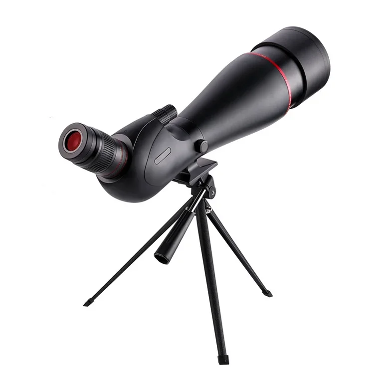 New 25-75x100 bird-watching telescope Monocular high power low light night vision target lens outdoor