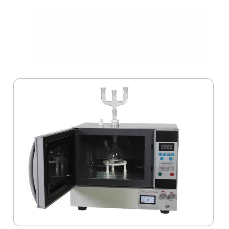 

Microwave chemical reactor rapid synthesis and extraction device, automatic frequency conversion, intelligent constant