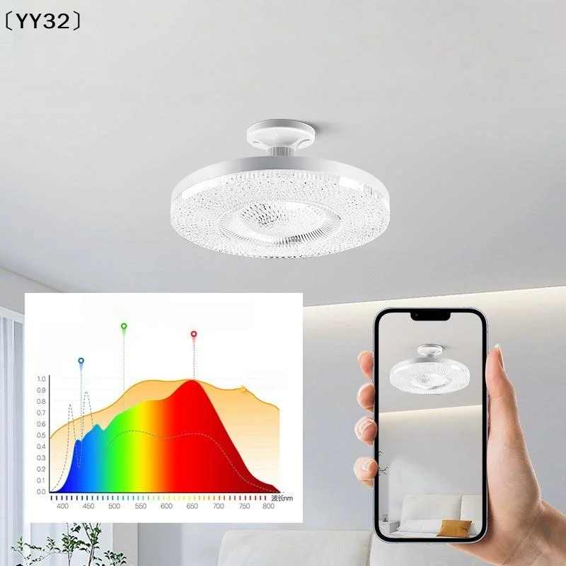 UFO Ceiling Lamp Crystal E27 Bulb LED Eye Protection Energy Savings Home Fashion Round Super Bright LED Chandelier Bulbs〔YY32〕