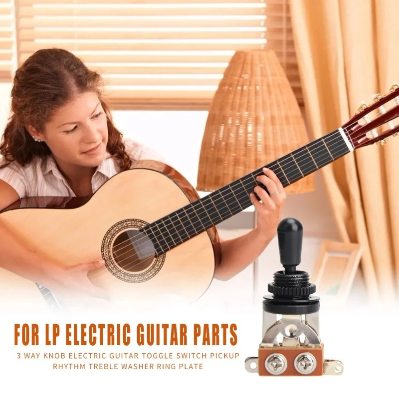 Guitar Three level Flip Switch Instrument Parts Guitar Accessories Electric Guitar Pickup Selection Switch