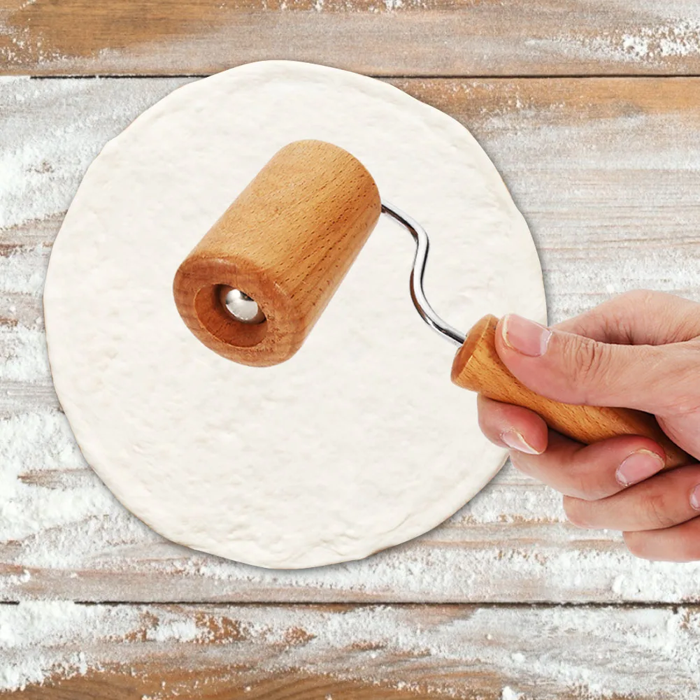 Pastry Rolling Pin Pie Rolling Roller Rolling Pin Pastry and Pizza Baker Roller Wooden Baking Kitchen Utensils Pizza Roller