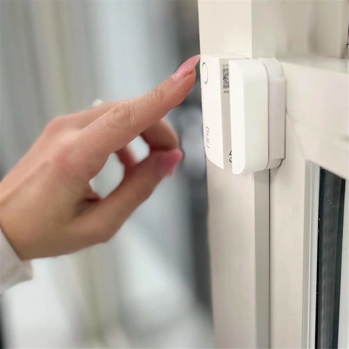 ABJZ Riser magnetico da 1/4 di pollice, confezione da 5 supporti per qualsiasi porta, finestra e ingresso, sensore ad anello/magnete non incluso