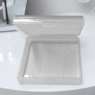 

Aaa Storage Box Clear Plastic Case Holder Portable Lightweight Travel Safe Guard Short Circuit Protection Organized