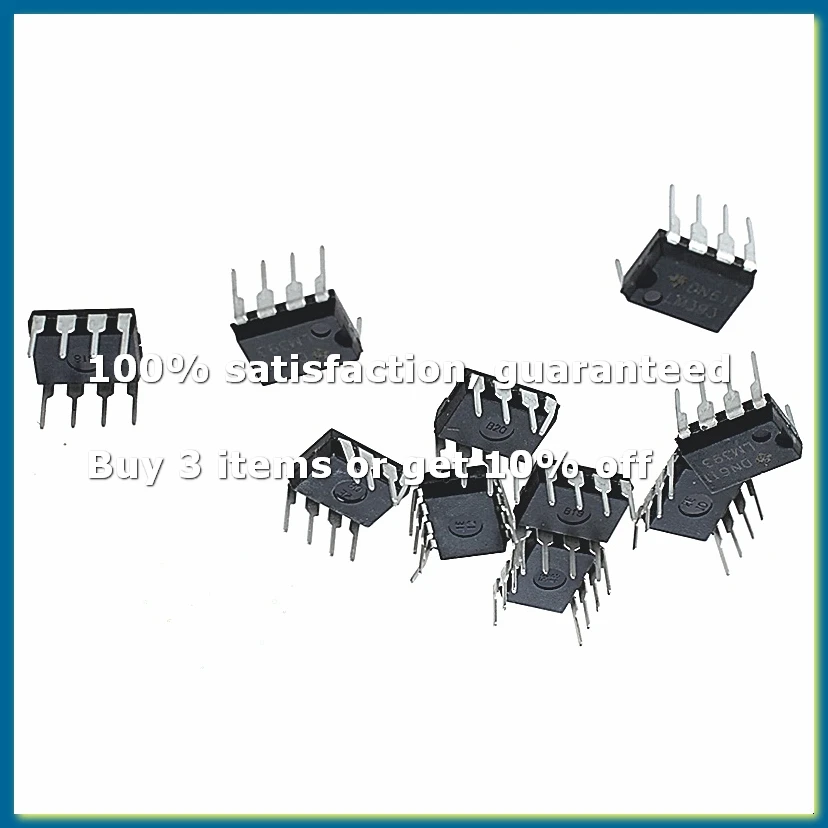 10 PCS LM393N LM393 DIP-8 Low Power Dual Voltage Comparator-DTB3