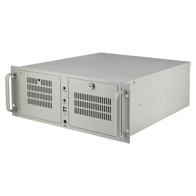 

TOP610L 4U Rackmount Industrial Chassis - Supports ATX/Redundant PSU & ISA/PCI Backplane For Automation/Control Systems 14slots
