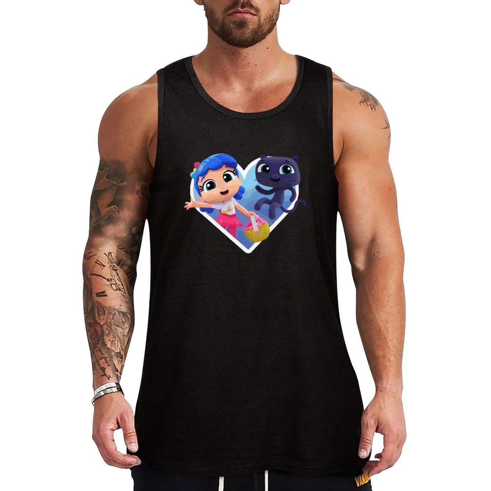

True and the Rainbow Kingdom Tank Top mens clothing t-shirts man gym shirts sports vest