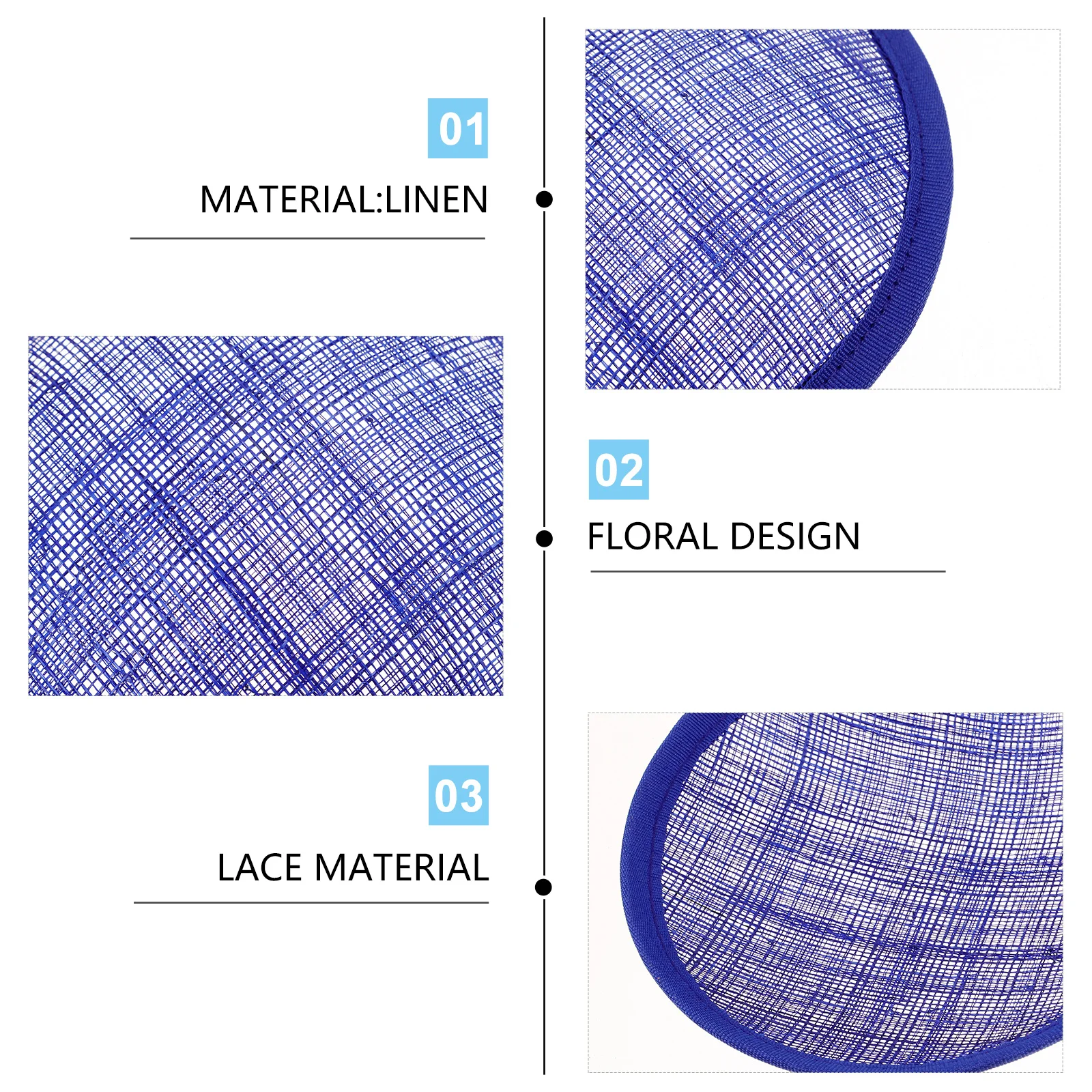 Hat Making Base Linen Mesh DIY Support Base for Caps Breathable Lightweight Mesh Design Hat Making Supply DIY Supplies