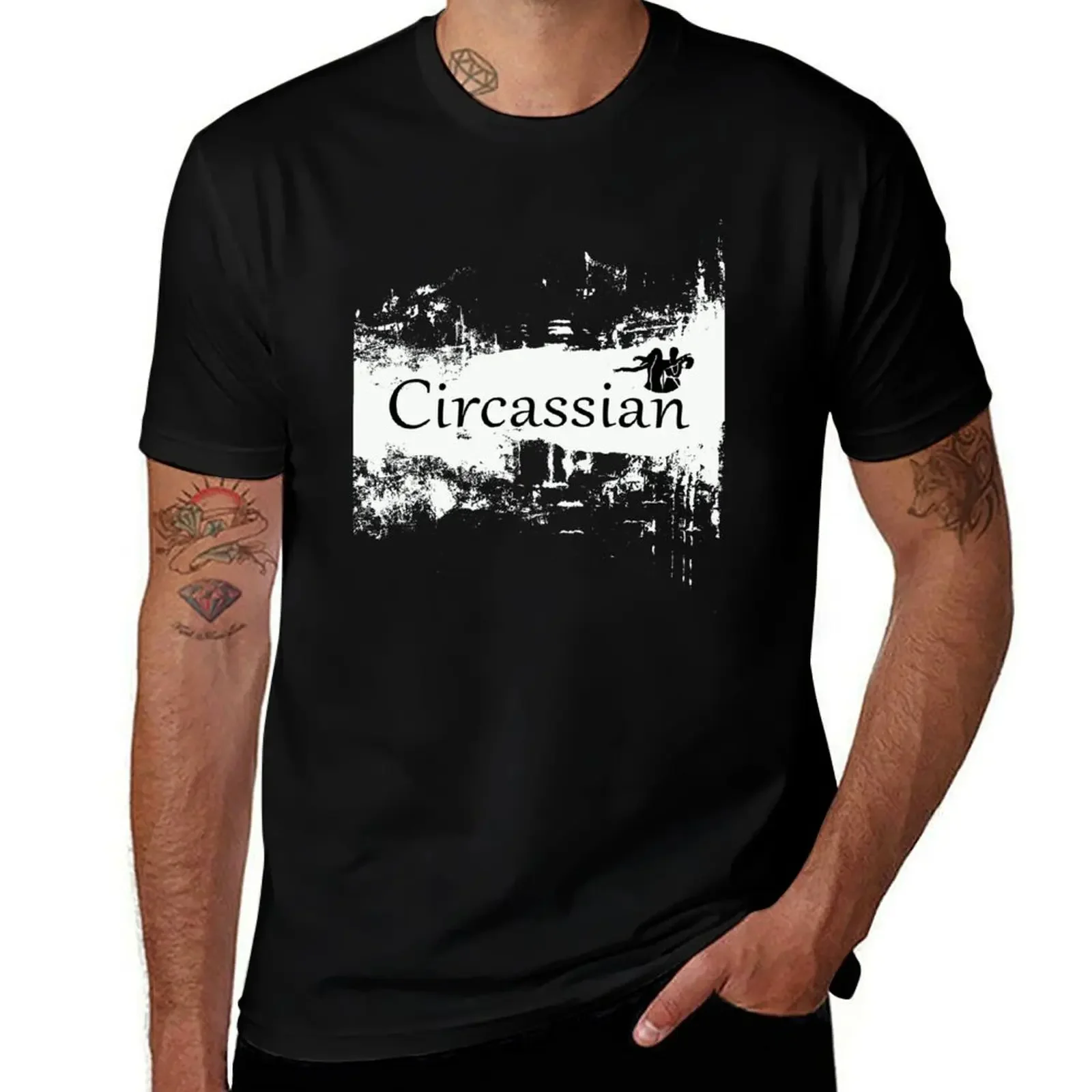 Circassians the oldest indigenous people T-Shirt tops vintage tees mens fashion