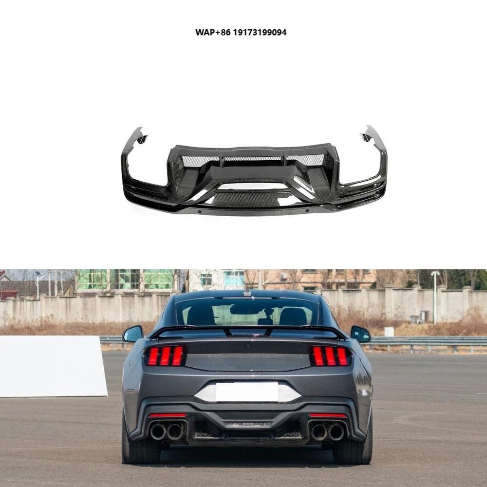 

Удлинитель заднего диффузора из карбона для Ford Mustang Dark Horse 2024 года