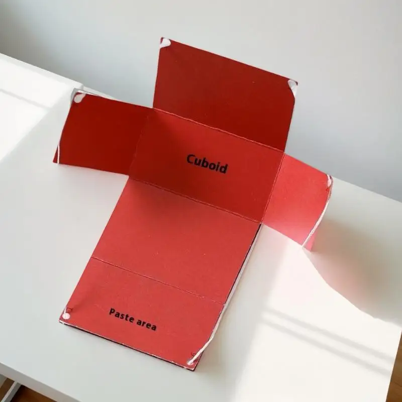 مجموعة تعلم الرياضيات مونتيسوري DIY، كتاب هادئ هندسي ثلاثي الأبعاد لتطوير التفكير المكاني للأطفال #1