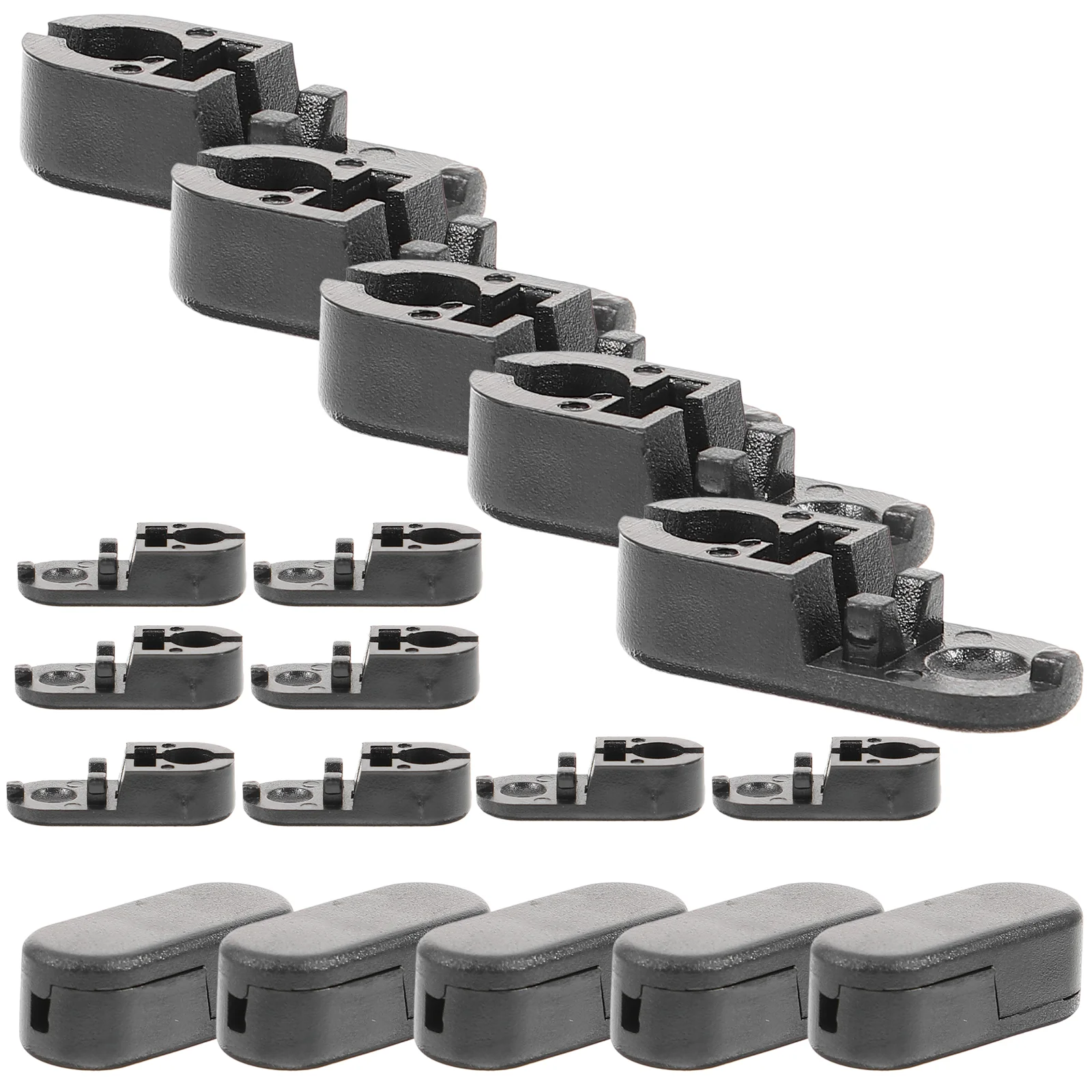 20 Pcs Venetian Blind Bottom Bead Buckle Window Curtain Connector Vertical Chain Link Chains Decor Parts Clips