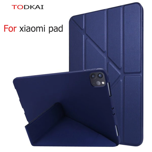 For  Xiaomi Pad 6 5 Pro 11 inch Mi Pad 6 2023 For redmi pad SE 10.61 case Soft Flip Multi Angle Stand Braket Protective Cover