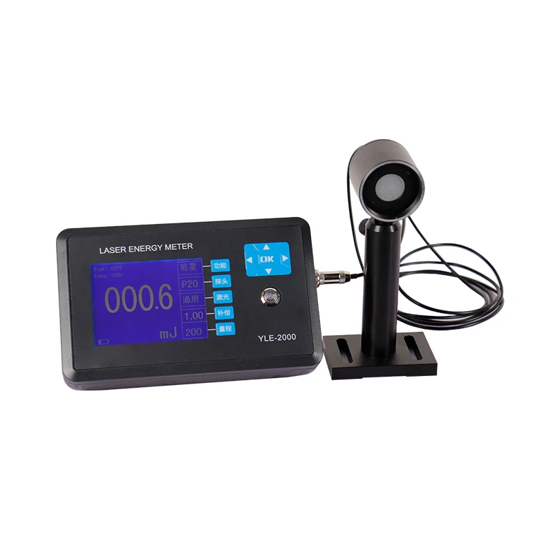 LED Digital Display Screen Screen Laser Power / Energy Meter 266nm355nm 532nm1064nm808nm1540nm2000nm pulsed laser