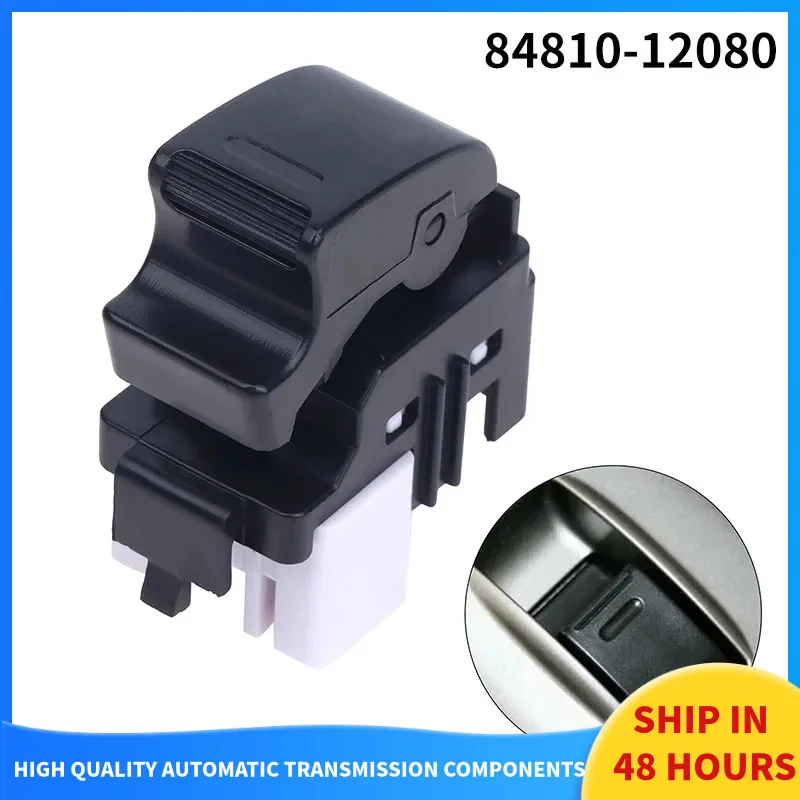 

Passenger Side Electric Window Lifter Control Switch Compatible With To yota Camry Corolla RAV4 Matrix 84810-12080 Car Accessory
