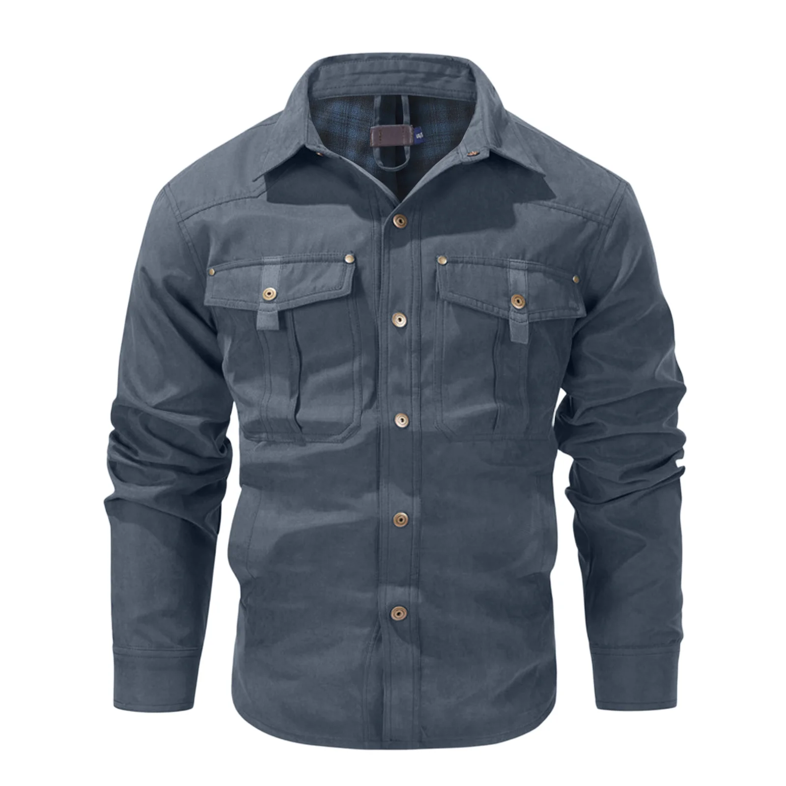 

Зимняя мужская куртка, высококачественная мужская клетчатая куртка, мужские толстые теплые куртки-карго с лацканами, пальто, уличная одежда, мужская верхняя одежда