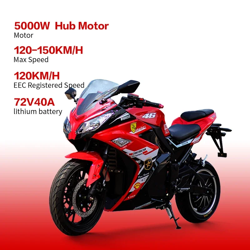 

High Speed Cool Electric Racing Motorcycle with Manufacturer Price