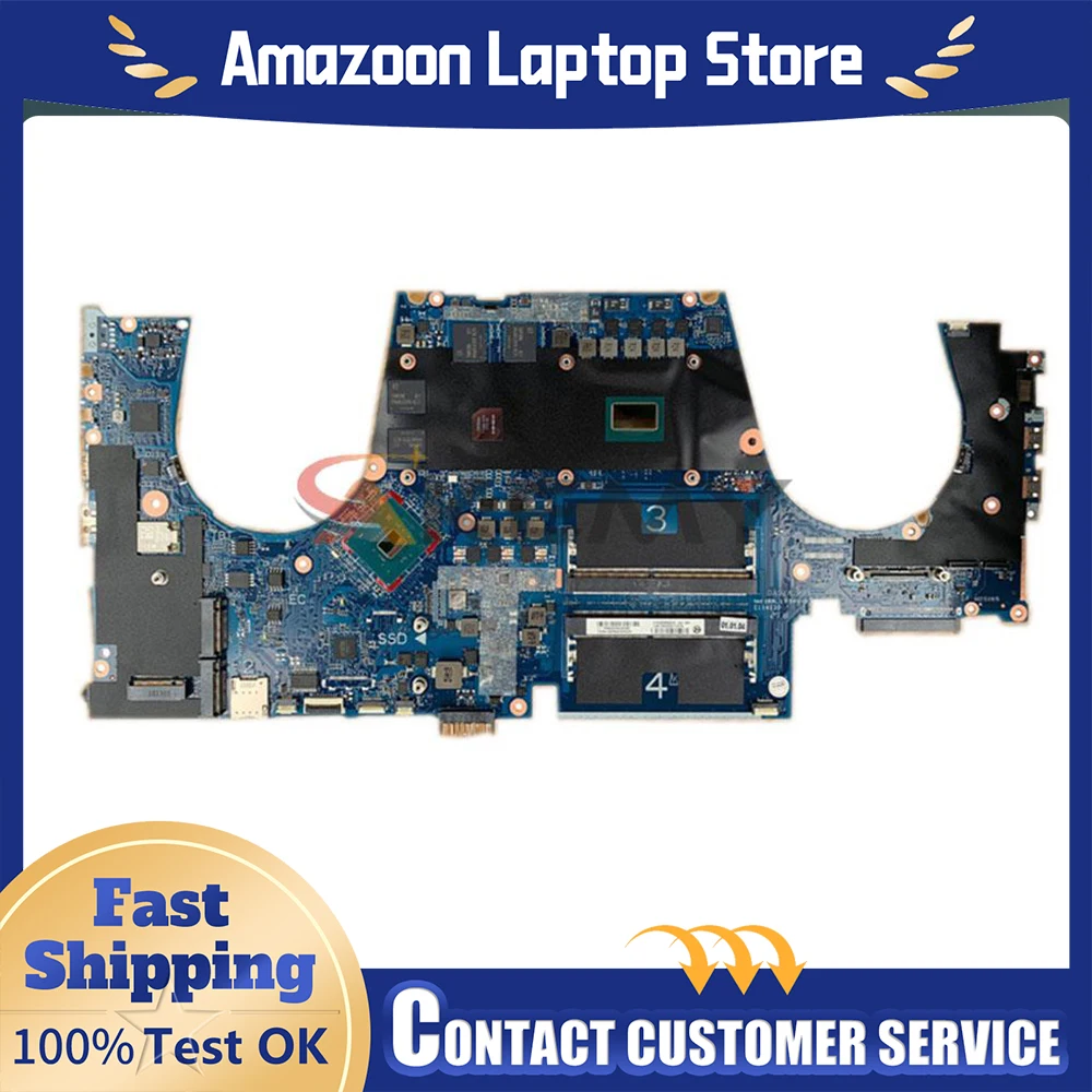 

For HP ZBOOK 15 G5 Motherboard DA0XW2MBAG0 I5-8300H I7-8750H E-2186M P1000 P2000 L28695-601 Pavilion 15-cs3000 Mainboard
