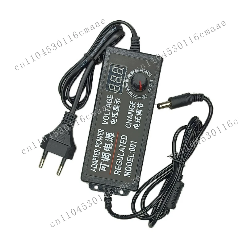 Suitable for 3-12V5A adjustable voltage LED grinder motor motor regulator power adapter regulator