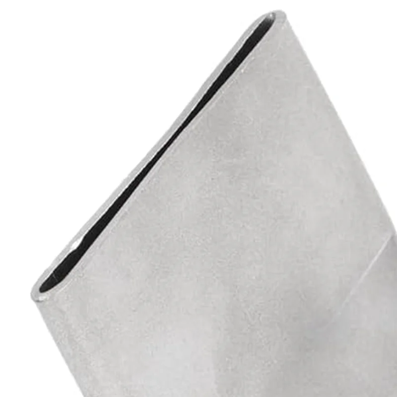 

H-W 1 Piece 40Mm Flat Wide Mouth Welding Nozzle Silver Metal Stainless Steel Welding Nozzle For Hot Airguns