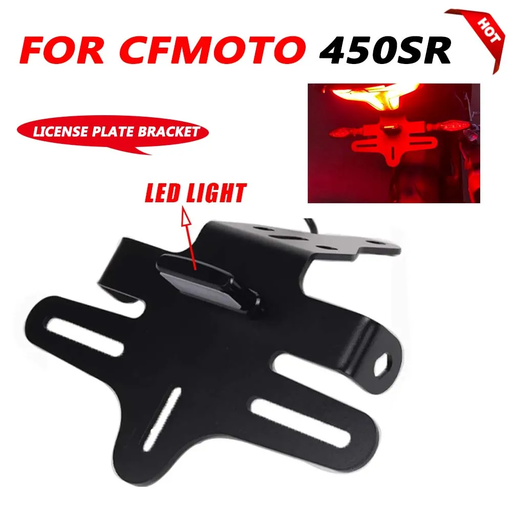 

For CFMOTO SR 450 SS 450SR SR450 450SS SS450 2025 Motorcycle Accessories Rear License Plate Bracket Holder Fender Eliminator Kit