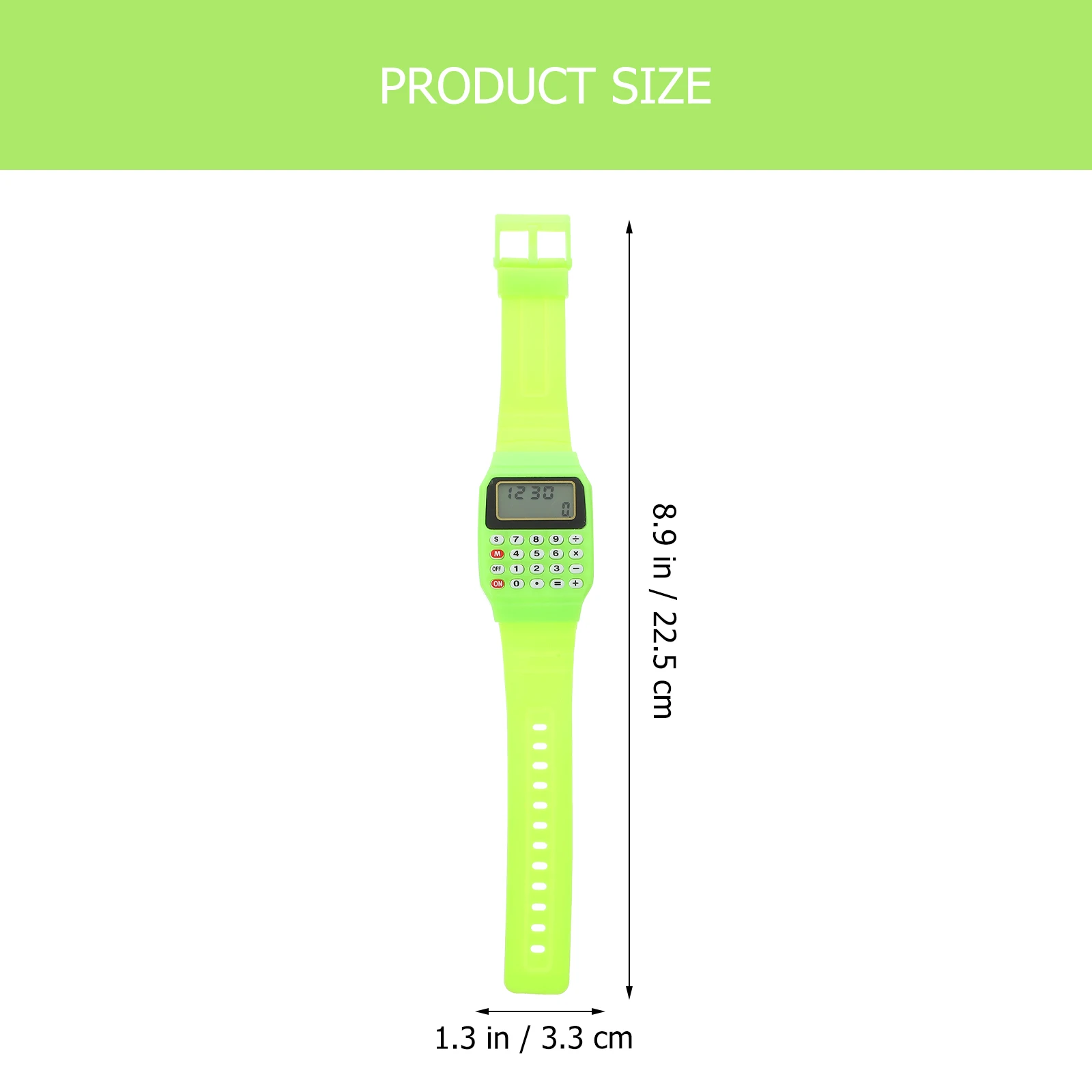 

Calculator Watch for Kids Durable Children Watches Portable Math Helper Calculator Wristwatch Toddler Boys Girls