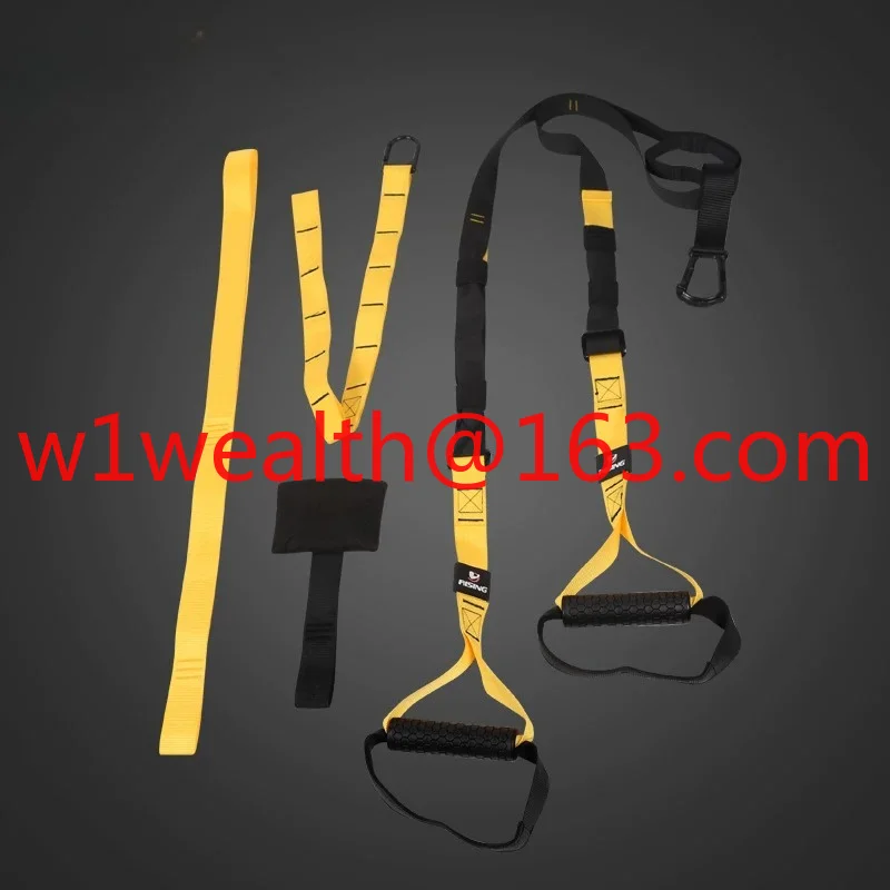 Suspension training belt, resistance belt, leg strength device, gym tension belt, household