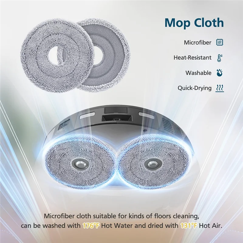 

ABHB-For Roborock Saros Z70/G30 Robot Vacuum Cleaner Replacement Parts Made Of High Quality Materials
