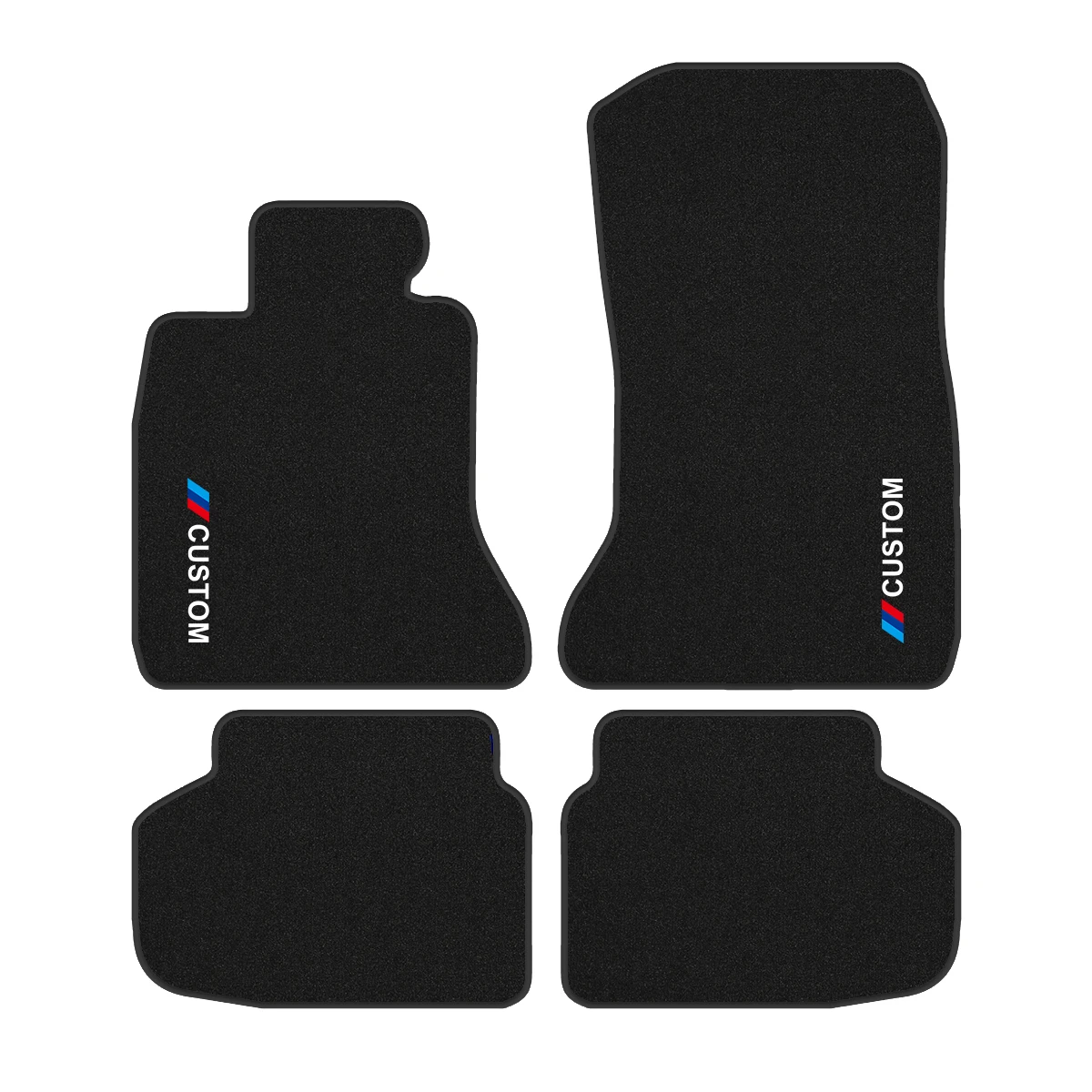 For BMW 7 Series V (F01) 2008-2015 luxury Carpet Velour Car Mats 4-Piece Floor Mats with