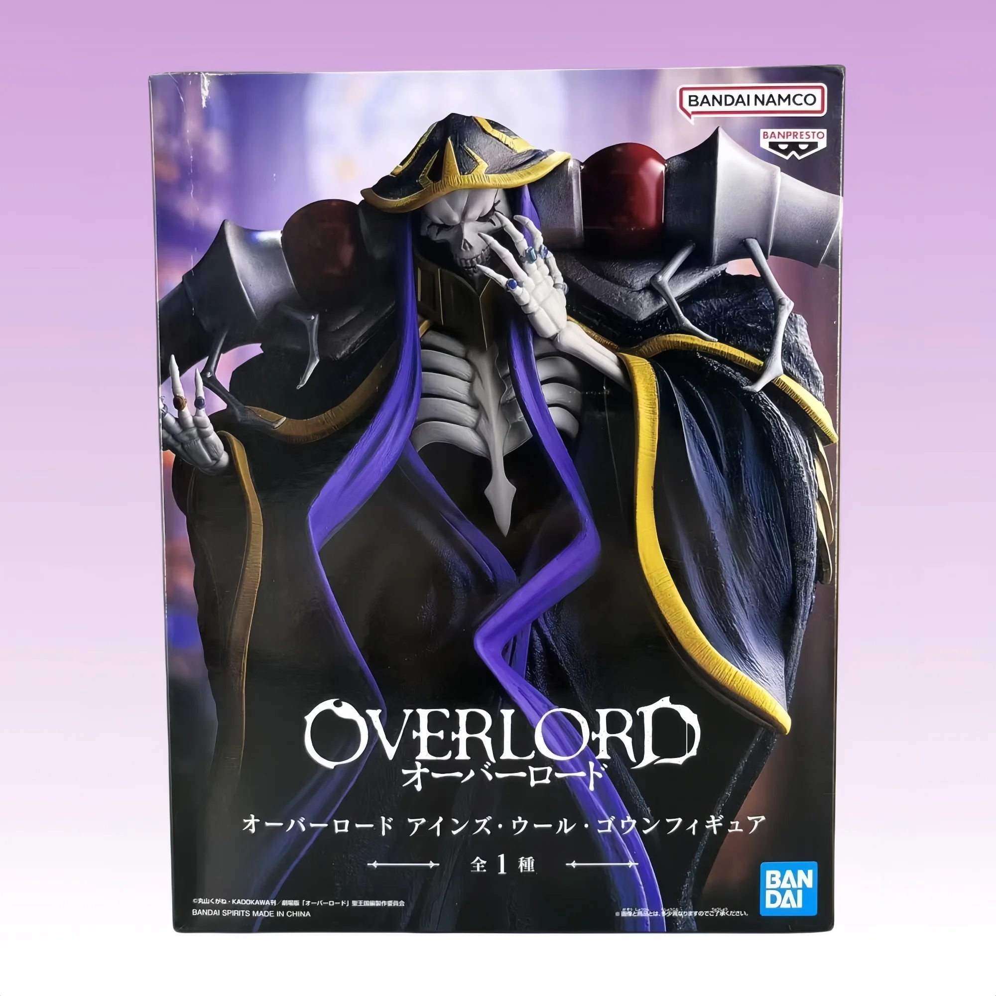 

Banpresto Bandai Overlord Ainz Ooal Gown & Albedo Standing Figure 20-22cm New Unopened Collectible Model Anime Gift