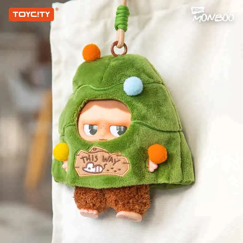 Spot Monboo Forest Town Series Hand-Made Blind Box Ornaments Bag Pendants Shoulder Bags Decorative Cute Dolls Gift Toys