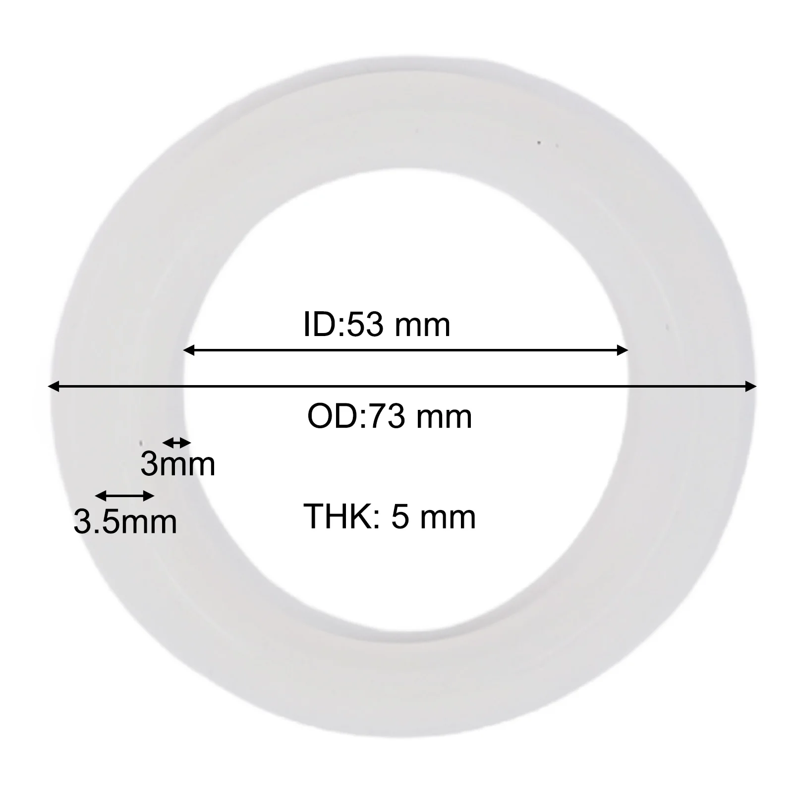 

DIY Installation Spa Maintenance As Shown Replacement Seal Seal Spa Heater Leak Prevention Pressure Resistant Spa Maintenance