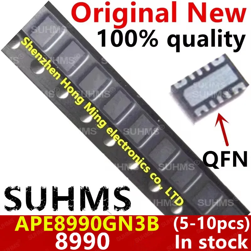 (5-10piece)100% New APE8990GN3B APE8990 8990 QFN-14