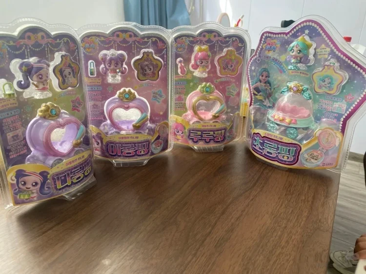 Hot Season 6 Kawaii Catchiniping Hatchuping Character Accessories Girl Toy Play Toys Teenieping Birthday Gifts For Children Cute