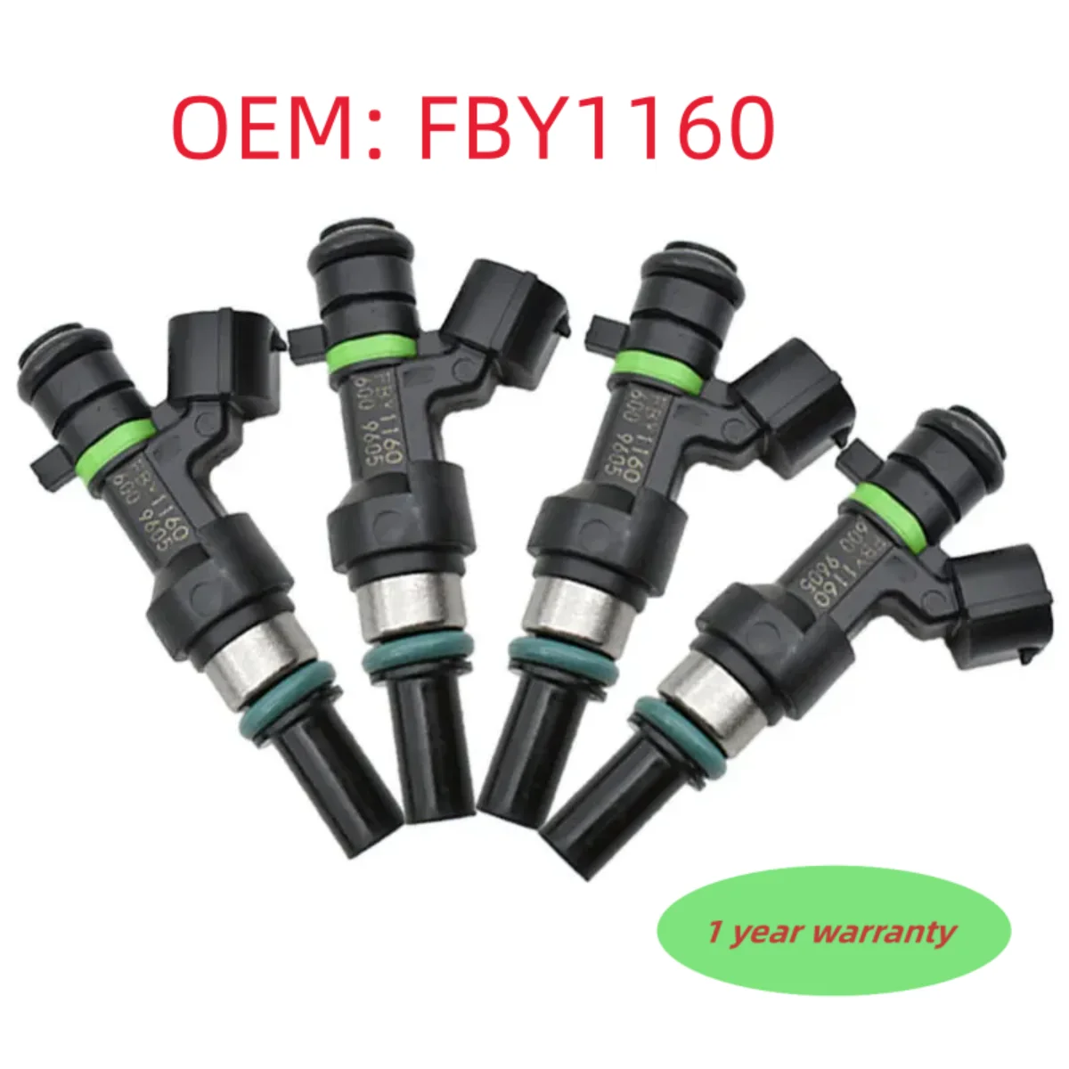 4PCS/LOT FBY1160 For Nissan Versa Tiida MARCH III (K12) HR16DE 1.6L Fuel Injectors 16600ED000 16600-ED000