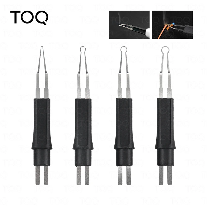 Embouts de coupe de gutta métropolitaine dentaire, chauffage de point de gutta percha, dent de gomme, 4 pièces par paquet