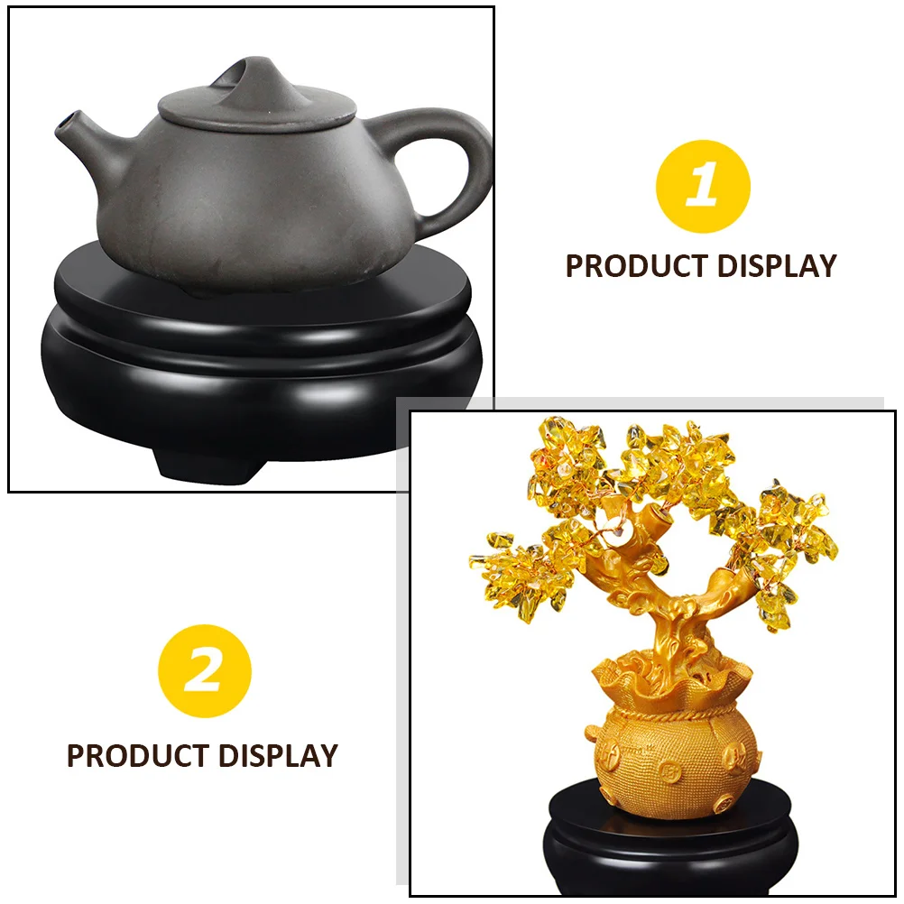 

Wooden Display Base Craft Decorations Stand Bracket Jade Stone Statue Vase Antiques Storage Artware Decorative Jewelry Exhibits