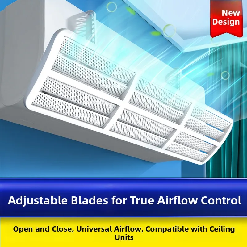 

New 2026 Wall-Mounted Air Conditioner Windshield Mat Postpartum Care Cold Air Outlet Grille Universal Accessory for Bedroom
