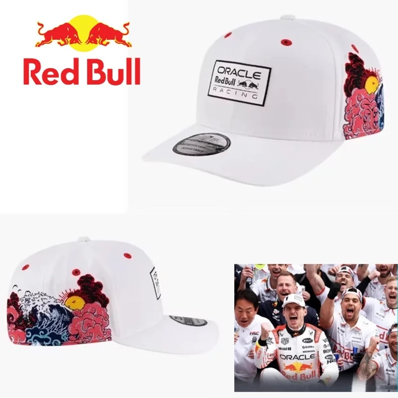 Casquette de Baseball Red Bull pour hommes et femmes, en coton, réglable, décontractée, sport de course, pare-soleil, nouvelle collection 2025