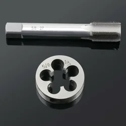 Tap & Die Set Pro 5/8-27 UNS HSS Right Hand Thread Tap And Die Kit 5/8 - 27 TPI (5/8x27) AU For Screw Extractor Hand Tools Parts