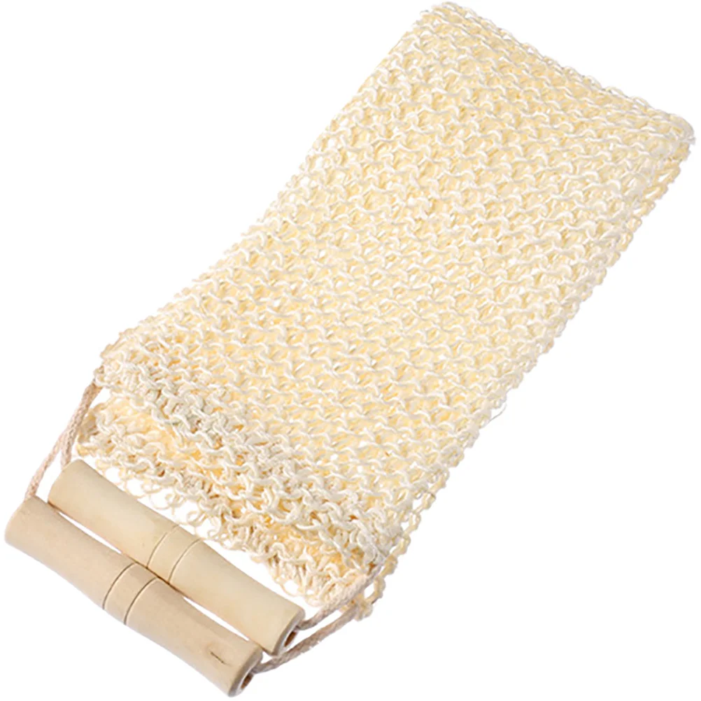 Washcloths Bath Strap Body Scrub Washing Towels Scarf Brush Sisal Back Exfoliating Tool