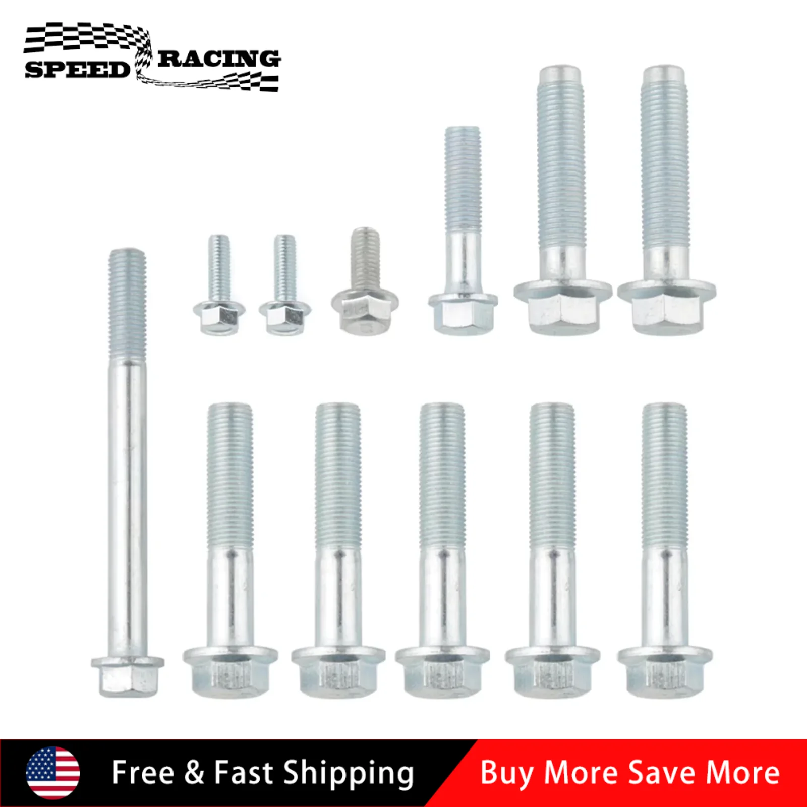 

Комплект болтов для трансмиссии Sliver для Honda Acura B Series, комплект болтов для трансмиссии B16 B18 B20 5spd