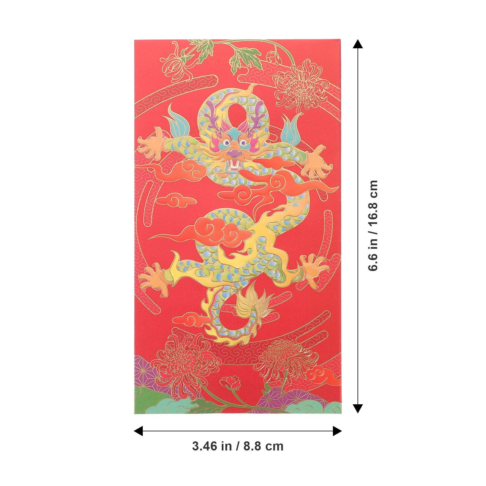 

6 шт., красные конверты с героями мультфильмов, ретро-стиль, красные карманы, счастливые сумки для денег на китайский Новый год, весенний фестиваль, подарки