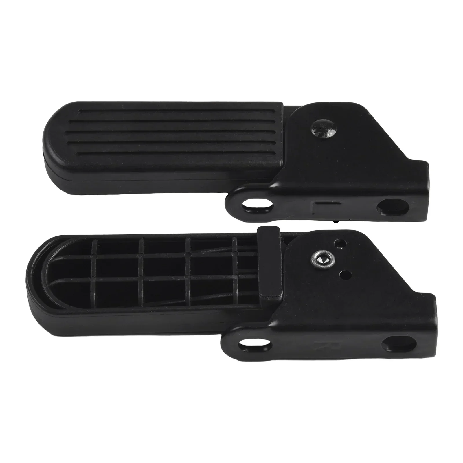 1pair Electric Moped Front Pedal Scooter Front Foldable Pedal Leg Support Pad Replace Parts Electric Bicycle Accessories