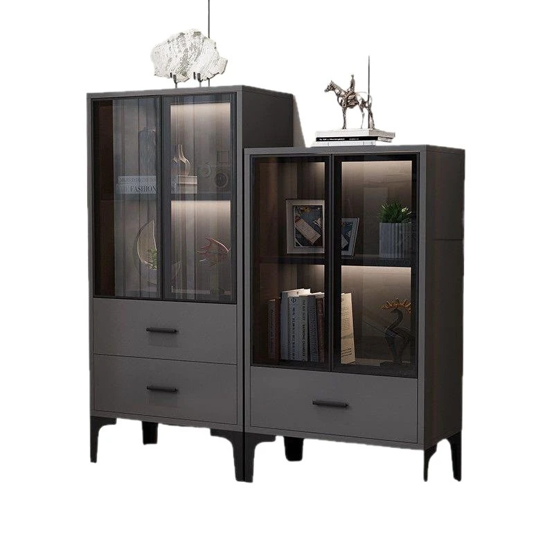 

Wall Living Room Cabinet Multifunctional Tea TV Side Cabinet Locker