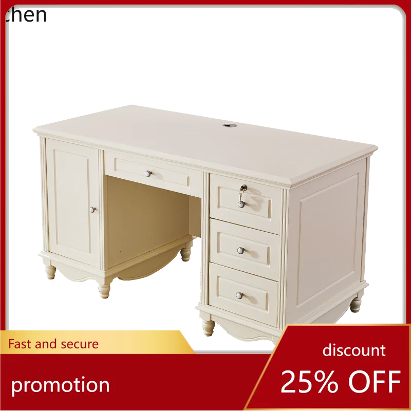 

CZ bedroom home solid wood writing desk bookshelf bookcase home decoration accessories