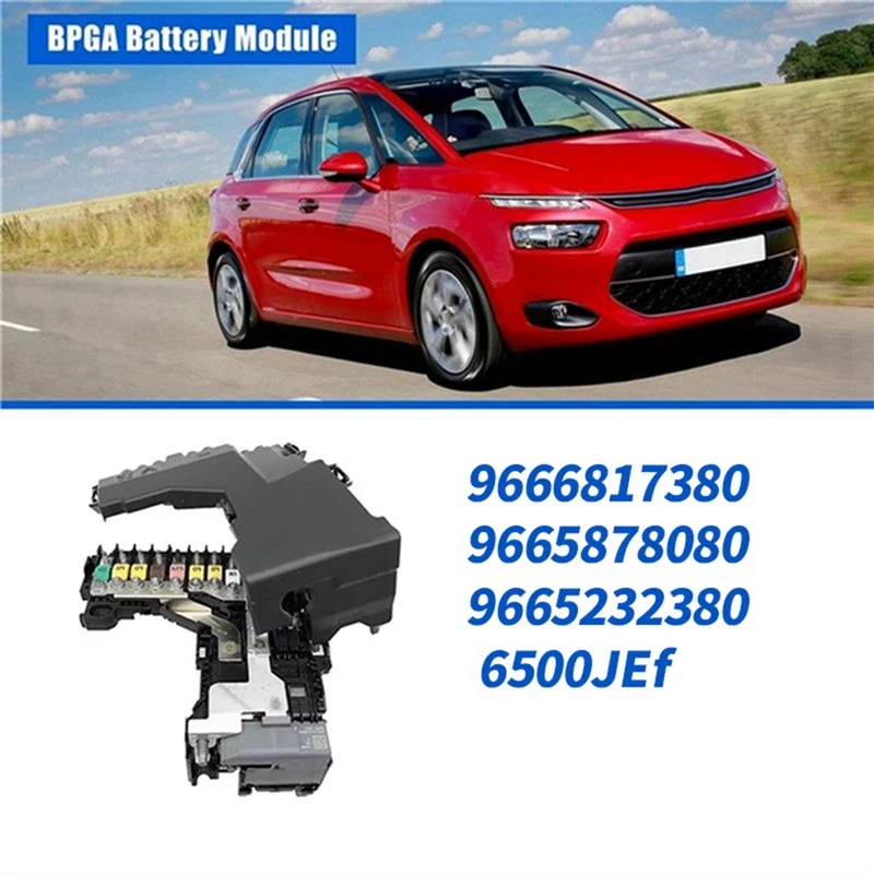 Super Sale 9665878080 6500JE 9666817380 Battery Manager Unit Fuse BPGA Module for Peugeot 508 Citroen C4 DS4 DS5 9811475080 1192