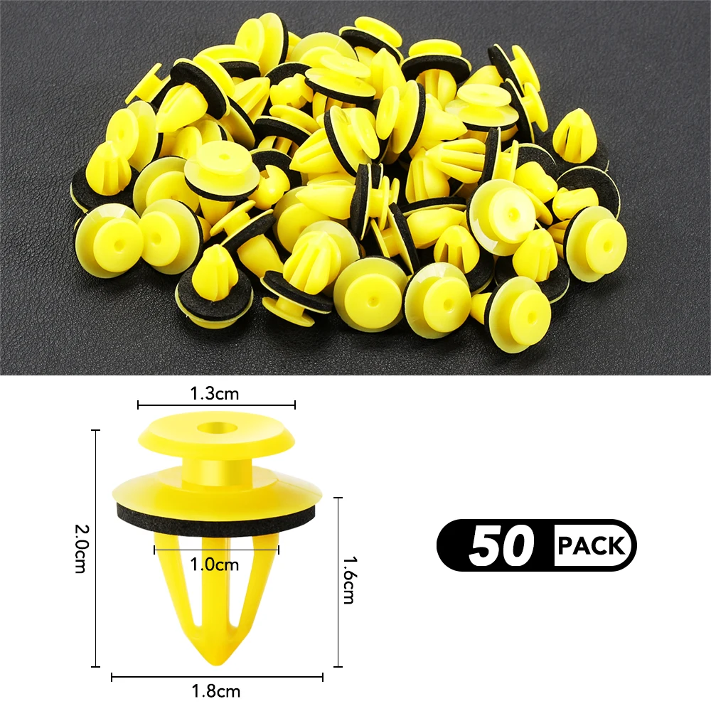 Auto Door Panel Clips Fixing Fastener 10mm Hole For BMW E30 E36 E39 E46 E60 E70 E87 E90 E92 E71 F10 F30 F20 F01 F02 X3 X4 X5